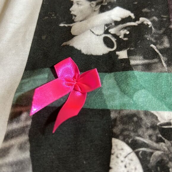 ETOILE Women’s Mother Graphic Short Sleeve Tee Shirt White Size Large - Picture 6 of 10